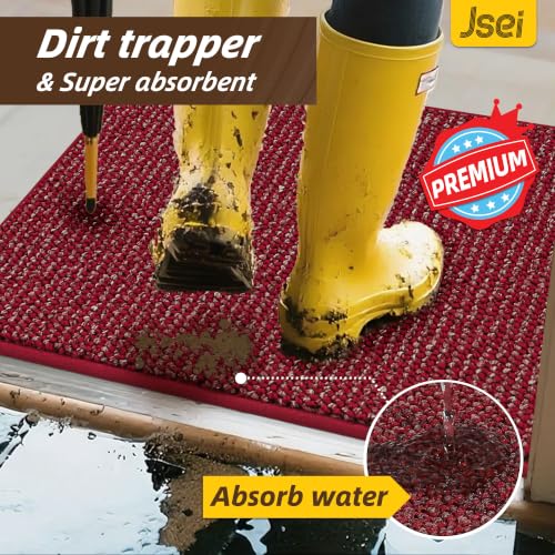 Dirt Trapper Door Mat 24" x 36" (Red / 24'' X 36'')