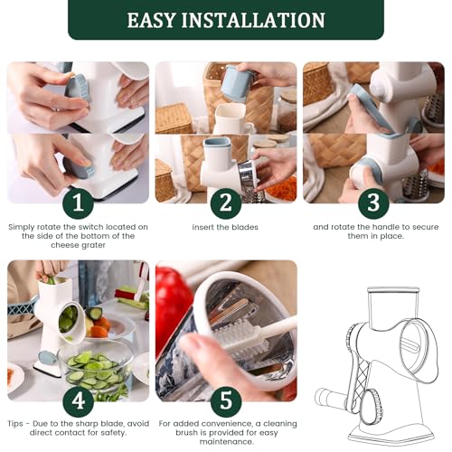 Rotary Cheese Grater