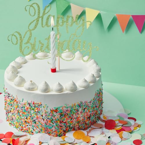 Happy Birthday Cake Toppers
