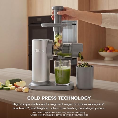 NeverClog Cold Press Juicer (Gray)