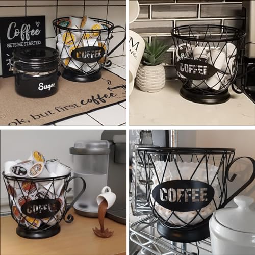 Coffee Pod Holder (Black / Large for 40 kcups)