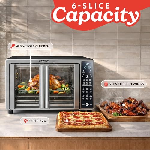 Toaster Oven 6 (Stainless Steel – 19 Presets)