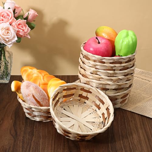 12 Pack Round Gift Baskets
