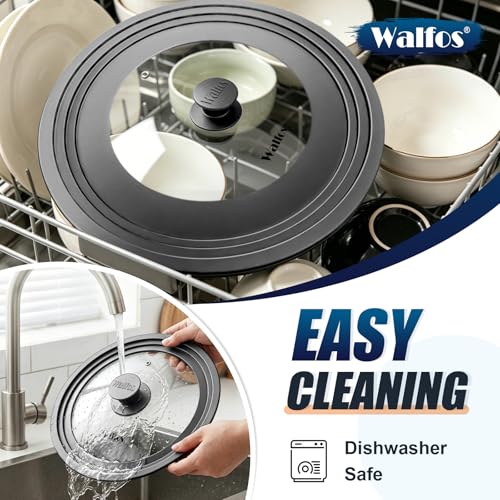 Universal Lid for Pots (8 to 12 inch / Gray)
