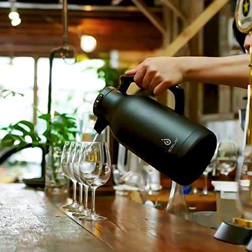 Thermal Coffee Carafe 68oz (Black / 68 Ounces)