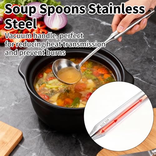 13.4" 304 Stainless Steel Soup Ladle (M)