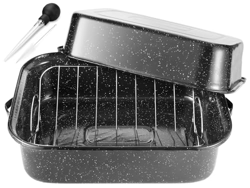 Roasting Pan With Lid and Rack