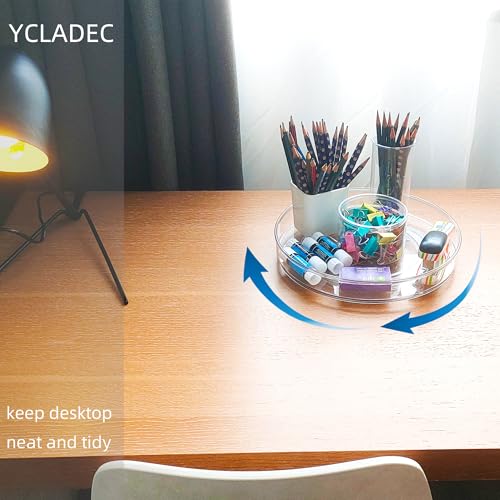 2 Pack Lazy Susan 9.25" Turntable Rotating Spin Organizer Storage (9.25 inch 2Pack)