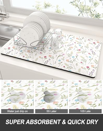 Dish Drying Mat for Kitchen Counter