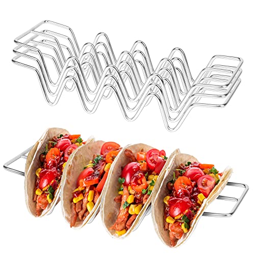 Stainless Steel Taco Holders set of 3
