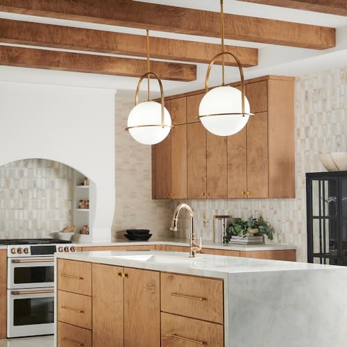Somerset Medium Adjustable Pendant Light (Heritage Brass / Large)