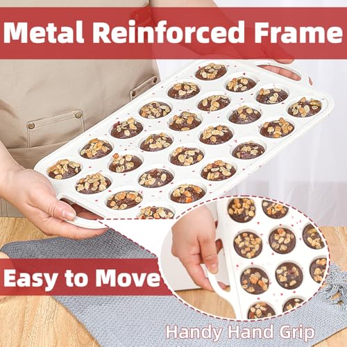 Mini Muffin Pan (Creamy Heart / 24-Cup Mini)