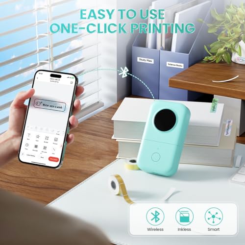 D30 Portable Thermal Printer (Green)