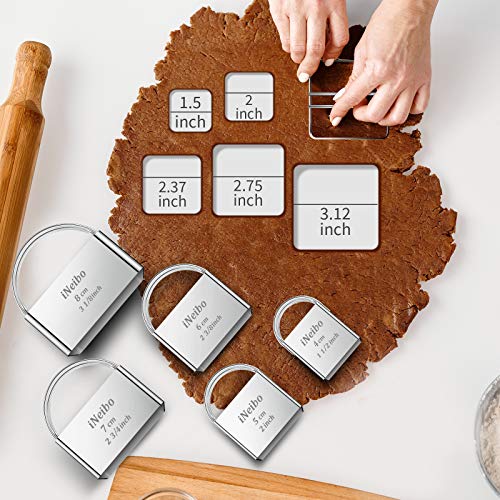 Biscuit Cutter Set (Square Biscuit Cutter)