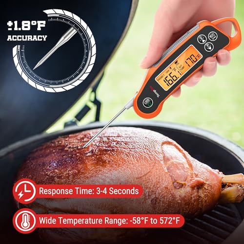 TempSwift 2 Probes Meat Thermometer Digital with 2 Display Channels