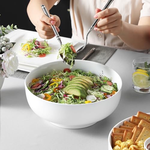 Large Serving Bowls (Ivory White / 114 OZ (Set of 2))