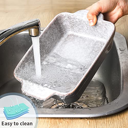 Bakeware Set Ceramic Baking Dish Set (Variable Grey)