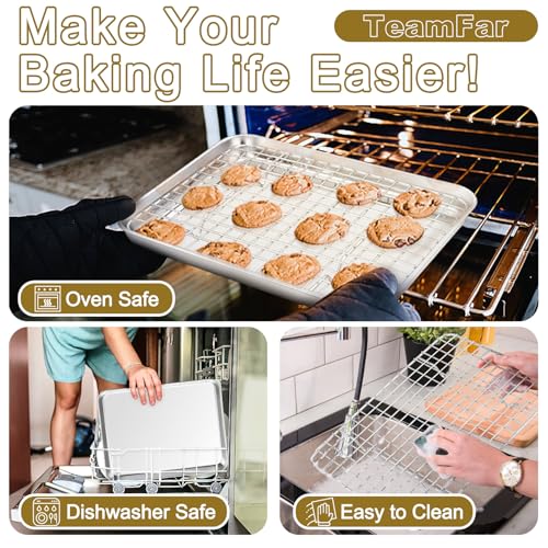 Baking Sheet with Rack (16" & 12.5" & 9")