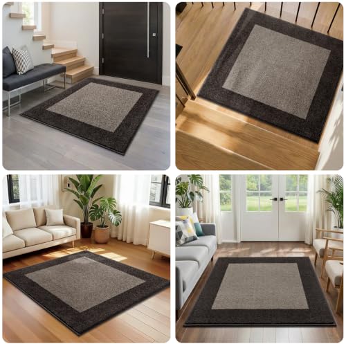 Square Rug 36" x 36" (Brown / 36" x 36")