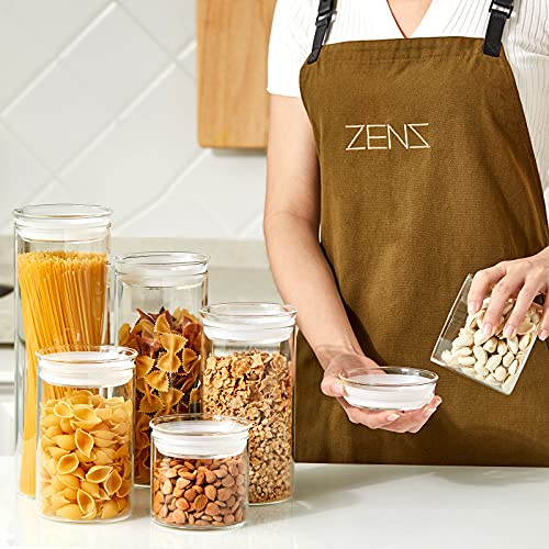10oz Glass Jars with Airtight Lid (Clear / 1-10oz 4Pack)