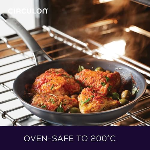 Radiance Hard Anodized Nonstick Frying Pan Set