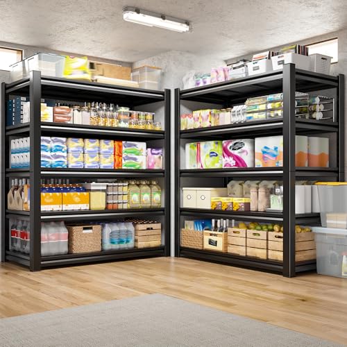 5 Tier Garage Shelving for Garage (72" H x 36" W x 16" D)