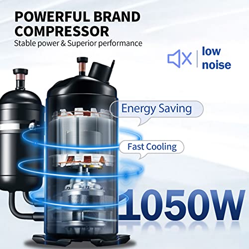 Commercial Ice Cream Maker (Countertop 3 Flavors Upgraded Model)