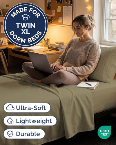 Twin XL 3 Piece Sheet Set (14 - Khaki / Twin XL)