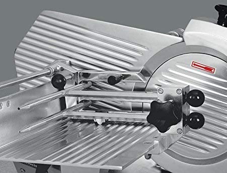 MS 12A 1050W Countertop Model Commercial Automatic Electric Meat Slicer with Stainless Steel Blade (12-Inch Blade)