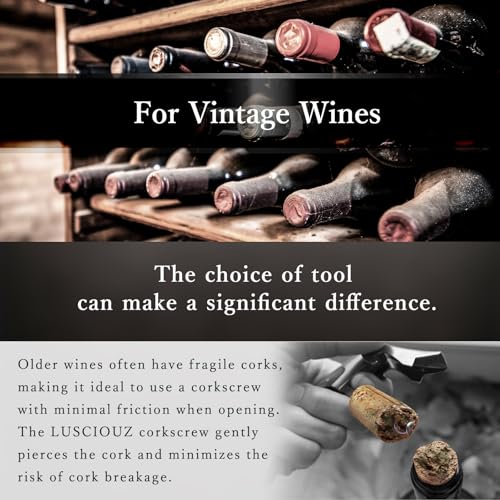 Zero Resistance THE HELIX Elite Corkscrew Silent Wine Bottle Opener Waiters Corkscrew Wine Key