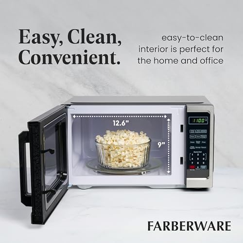 0.9 Cu. Ft. Countertop Microwave Oven (0.9 Cu. Ft. / Stainless)