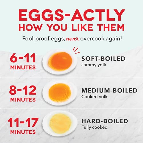 Rapid Egg Cooker (7 Eggs / Red)