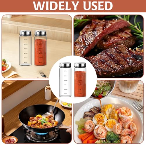 2Pcs Large Salt & Pepper Shakers