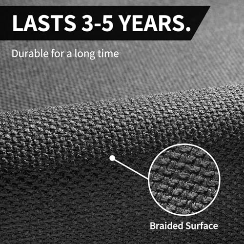 Kitchen Mat Kitchen Rugs Sets of 2 PCS Non Slip Black 17"x30"+17"x47" (5.48 Sq Ft)