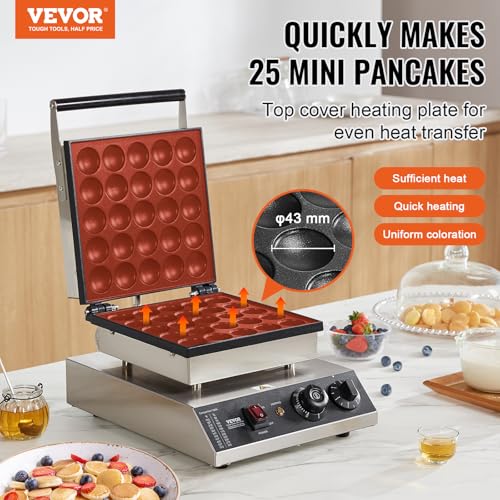 Mini Dutch Pancake Maker (25 Pieces)