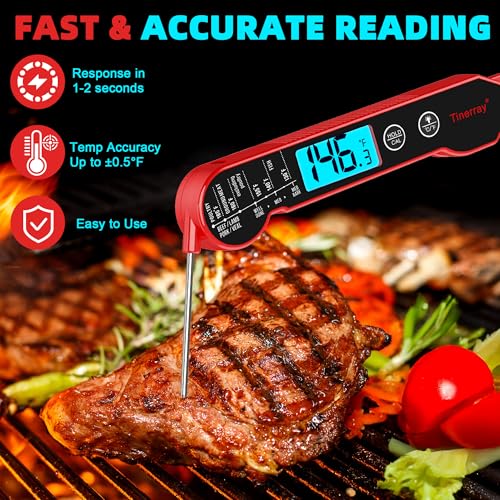 Professional Digital Meat Thermometer Instant Read Waterproof