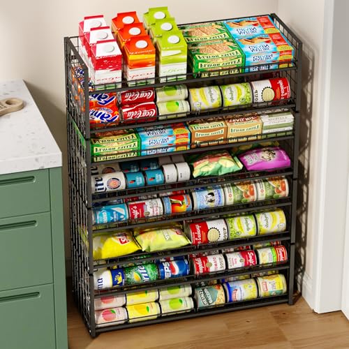 Extra-Long 2-Tier Stackable Can Organizer for Pantry (Long(30'' W)-1 Pack)