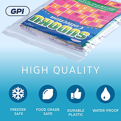 12" x 15" Zip Bags (1000 Count)