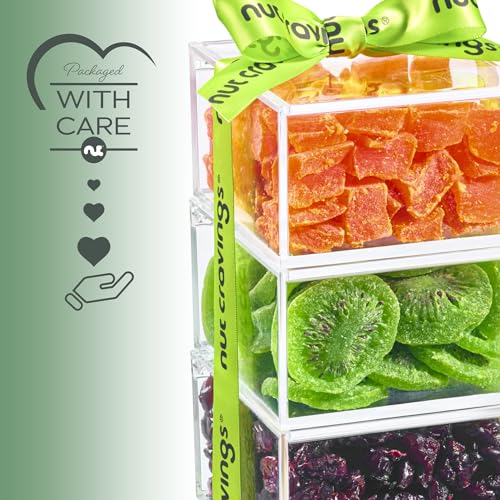 Dried Fruits Acrylic Tower (Lucite Fruit Assortment)