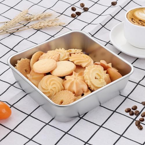 6 9 Inch Square Baking Cake Pan (6'' x 6''+9'' x 9'')