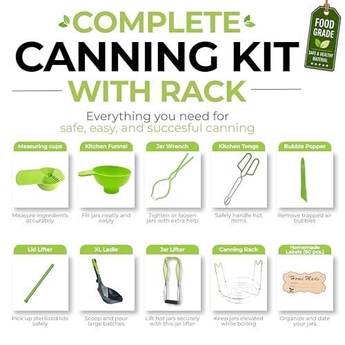 Complete Canning Starter Kit (Bright Green)