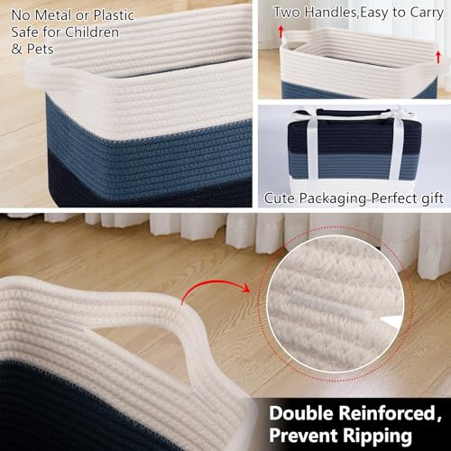 Storage Basket (Gradient Blue / 3 pcs-13”x9.9”x8.7”)