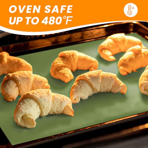 Silicone Baking Mat Roll (Matcha Green / 16"L x 72"W)