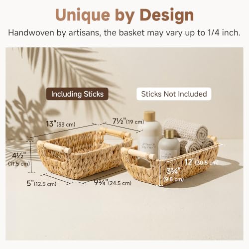 Small Storage Basket (Natural(Water Hyacinth) / Small)