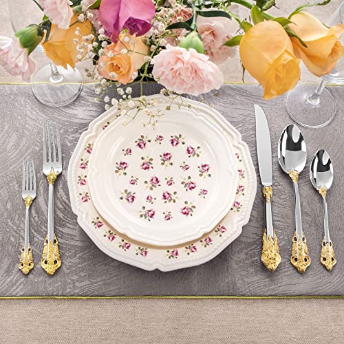Luxury 45 Piece 18 (Gold Accent)