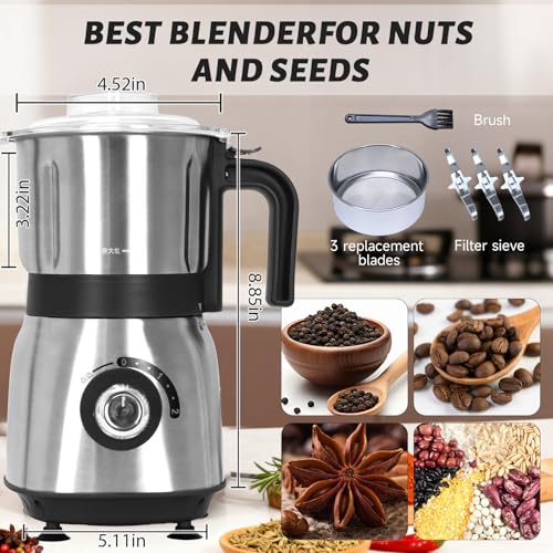 Versatile Kitchen Grinder (Black)