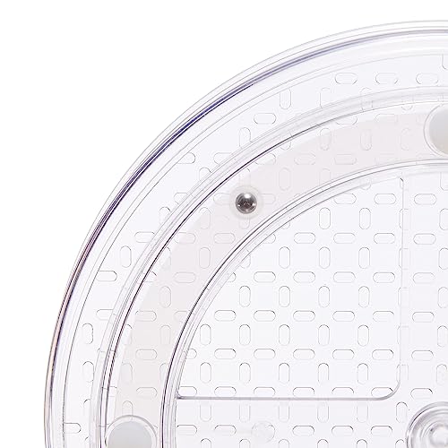 Lazy Susan Turntable Organizer for Spices and Condiments (9" Diameter, 2 Tier)