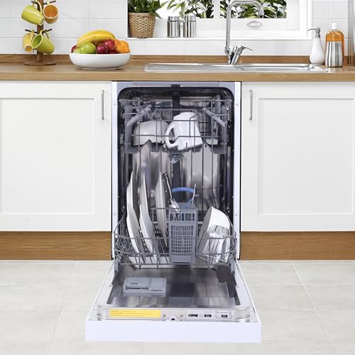 Built In Dishwasher 18 (White / 53dB)