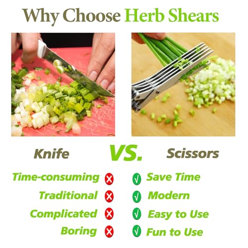 2026 Upgraded Herb Scissors (Black)