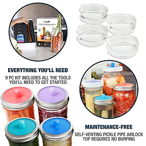 Complete Mason Jar Fermentation Kit (Regular Mouth)